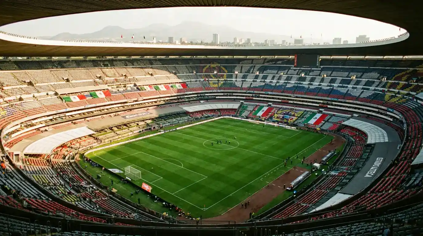 Estadio Azteca w Meksyku — stadion otwarcia Mistrzostw Świata 2026